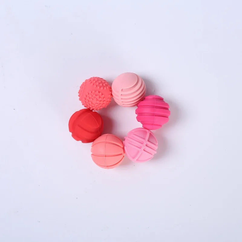 Sensory Toys Magnetic Sensory Balls Silicone Textured Stress Relief Toy Magnetic Elastic Silicone Balls