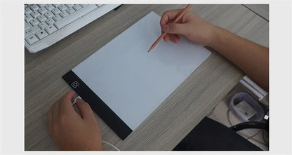 A4 Level Dimmable Led Drawing Copy Pad Board Children's Toy Painting Educational Kids Grow Playmates Creative Gifts For Children