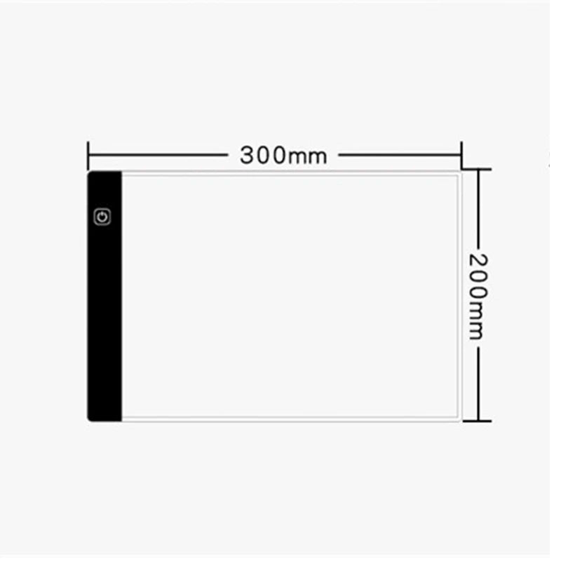 A4 Level Dimmable Led Drawing Copy Pad Board Children's Toy Painting Educational Kids Grow Playmates Creative Gifts For Children