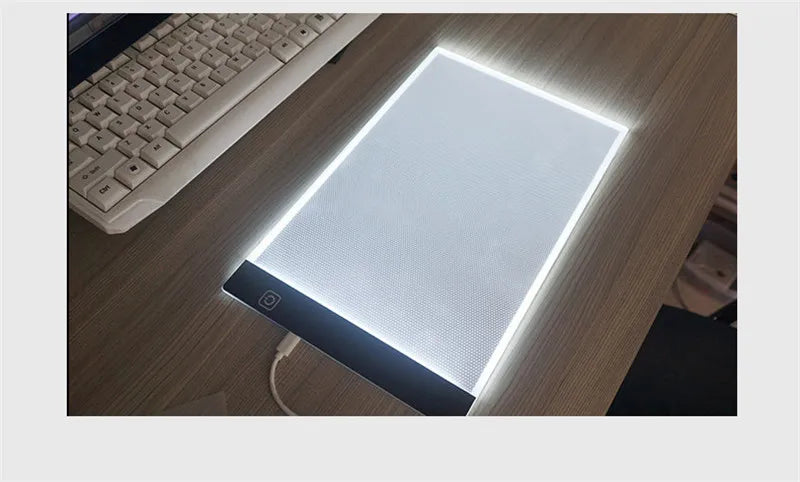 A4 Level Dimmable Led Drawing Copy Pad Board Children's Toy Painting Educational Kids Grow Playmates Creative Gifts For Children