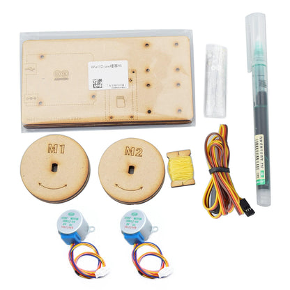 2024 Draw Wall Painting Robot with Cable Plotter Arduino Maker Project Kit Polar Graph with Motor DIY STEM Toy Parts