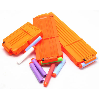 7.2cm 100pcs For Nerf Soft Bullets Darts Round Head Refill Sponge Darts Kids Children Toy Gun Bullets For NERF N-Strike Blasters
