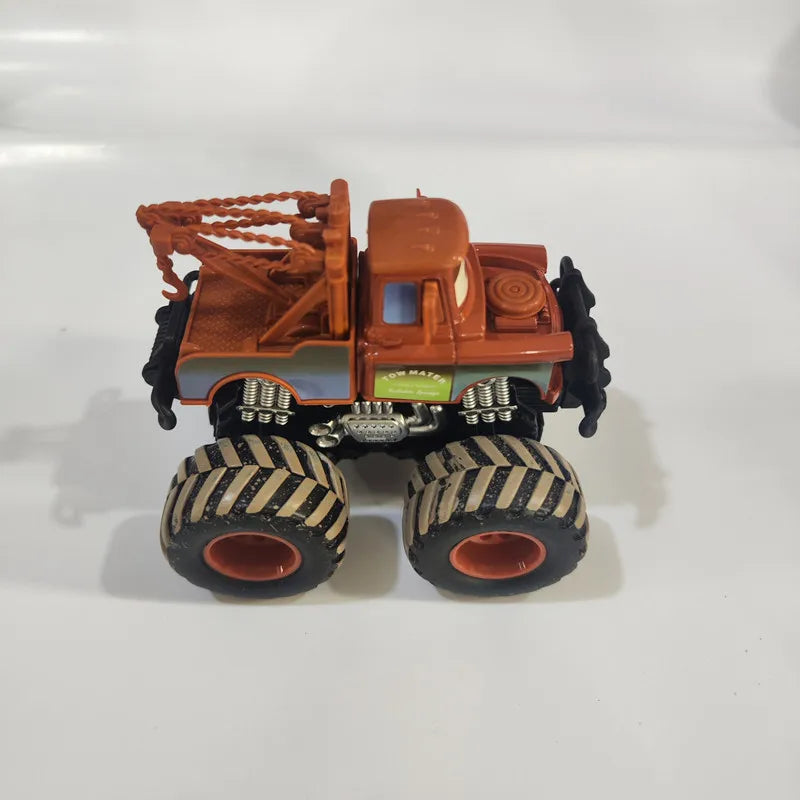 Cars Lightning McQueen Mater 4WD-4 Wheel Drive Racing Car Toys Inertial Off-road Vehicle Cars Kids Christmas Gifts