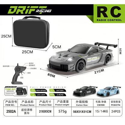 2026 New, Limited Edition Rc Drift GT3 RS 911 mi SU7 1:24 Drift Racing Car, Racing Kids Gift with High Speed Remote Control