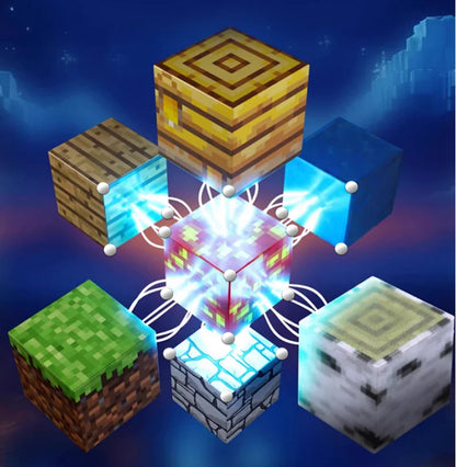 50-400pcs Mine Magnetic Building Block World Magnet Cube Set for Boys Girls Kid  DIY Model Children Sensory Toy Christmas Gift
