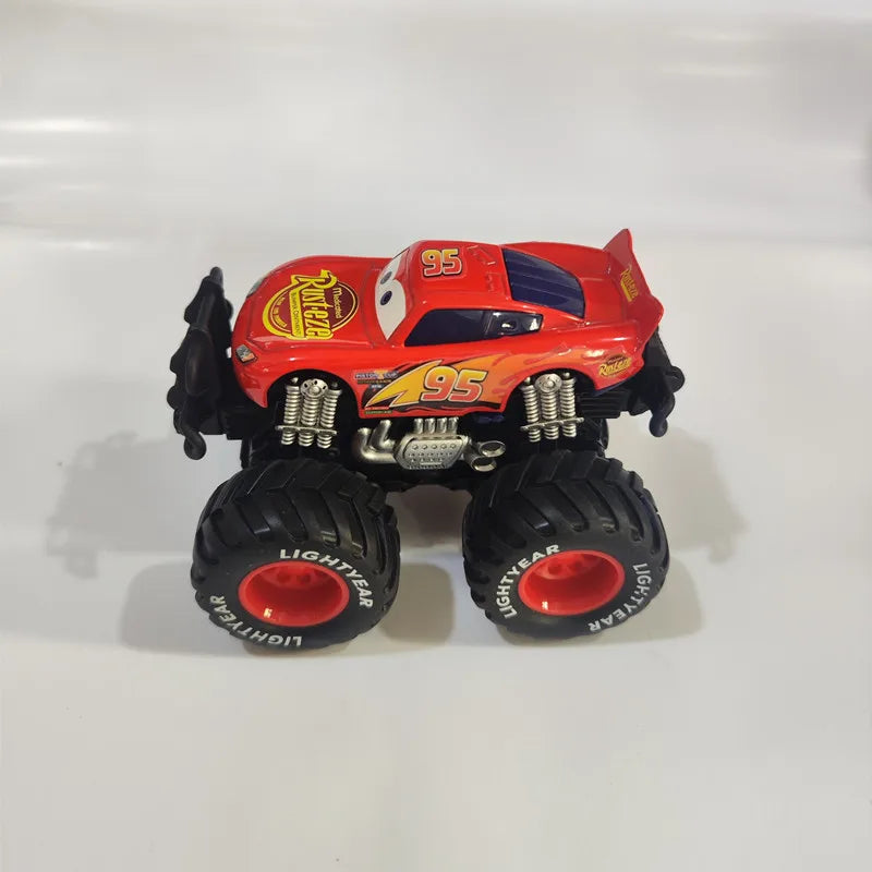 Cars Lightning McQueen Mater 4WD-4 Wheel Drive Racing Car Toys Inertial Off-road Vehicle Cars Kids Christmas Gifts