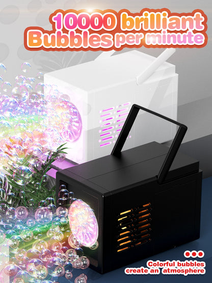 10 hole handheld bubble machine bubble gun Wedding Outdoor children's handheld outdoor toys without battery and bubble water