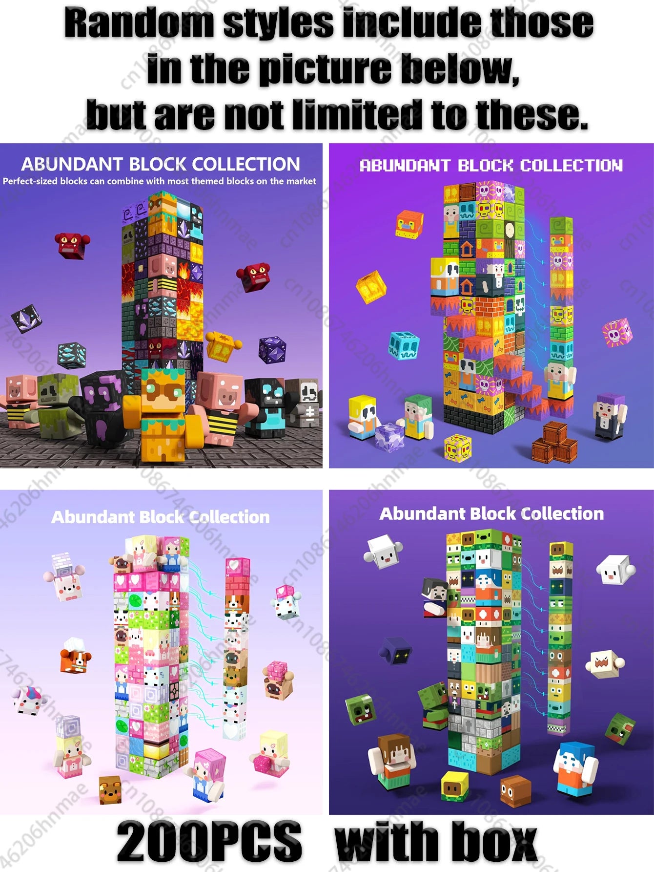 Magnetic Building Blocks Mine World Magnet Pink Girly Heart Blossom Cave Plant Zombies Cubes Set Brick Cube Toys Children Gifts