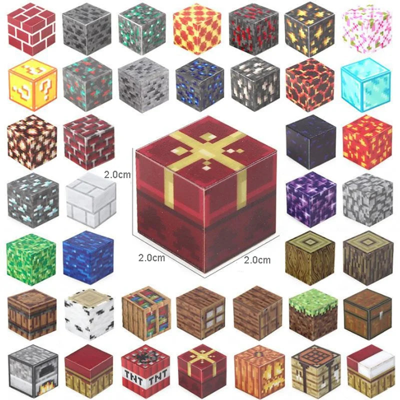10-500PCS Magnetic Building Blocks Magnet Set Bricks Mini World STEM Construction DIY Educational Toys For Kids Birthday Gifts