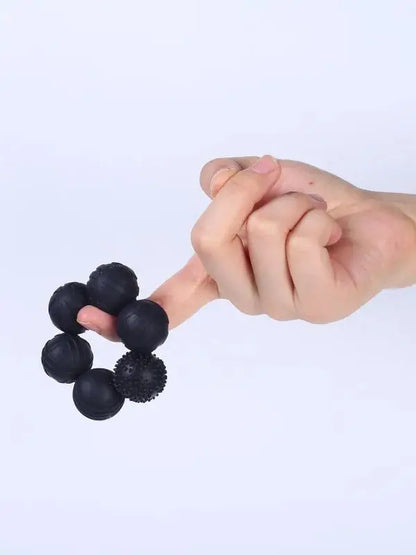 Sensory Toys Magnetic Sensory Balls Silicone Textured Stress Relief Toy Magnetic Elastic Silicone Balls