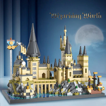 2700+pcs Wizardry Castle Micro Size Blocks Sets Gothic Building DIY Bricks Model for Kids Adults Christmas Gifts Room Ornaments