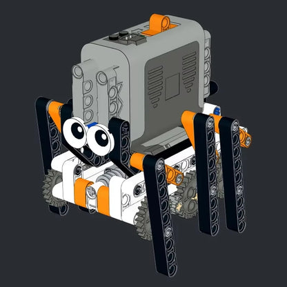 Walking Robot Building Block Set Hexapod Bionic Technology Power Motor Education DIY MOC Children's Building Block Toy Gift