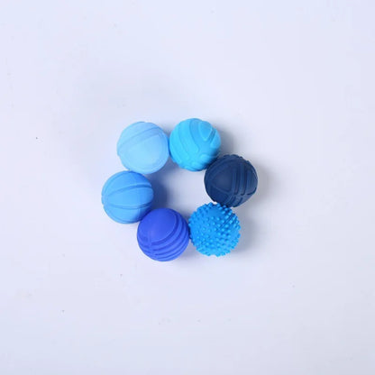 Sensory Toys Magnetic Sensory Balls Silicone Textured Stress Relief Toy Magnetic Elastic Silicone Balls