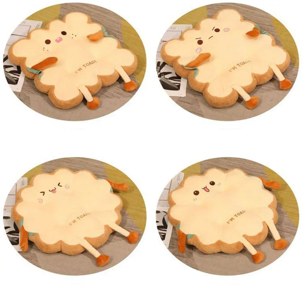 Super Cute Cushion Chair Butt Cushion Plush Toy Square Round With Rope Non-Slip Seat Cushion Office Home Send Gifts To Friends