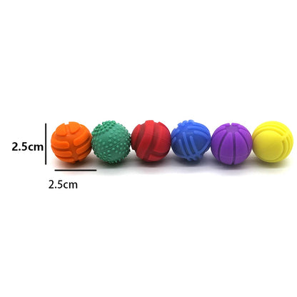 Sensory Toys Magnetic Sensory Balls Silicone Textured Stress Relief Toy Magnetic Elastic Silicone Balls