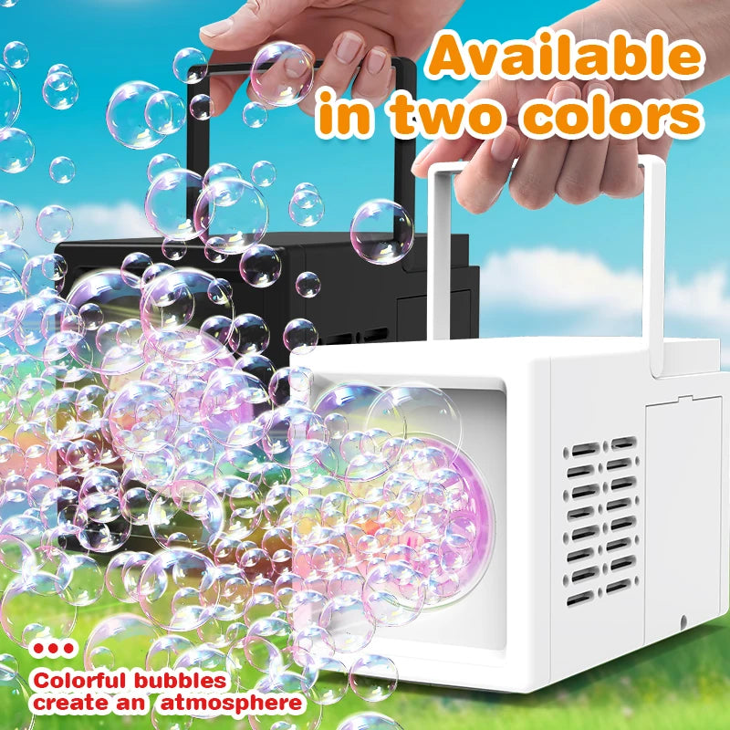 10 hole handheld bubble machine bubble gun Wedding Outdoor children's handheld outdoor toys without battery and bubble water