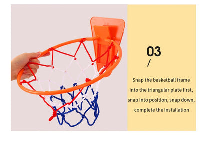 Diameter 24/22/18cm Silent High Density Foam Sports Ball Indoor Mute Basketball Soft Elastic Ball Children Sports Toy Games