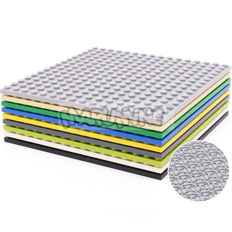 Marumine Building Blocks Double-sided Base Plate 16x16 91405 Assemble Parts MOC Bricks Baseplate Idea House Construction Board
