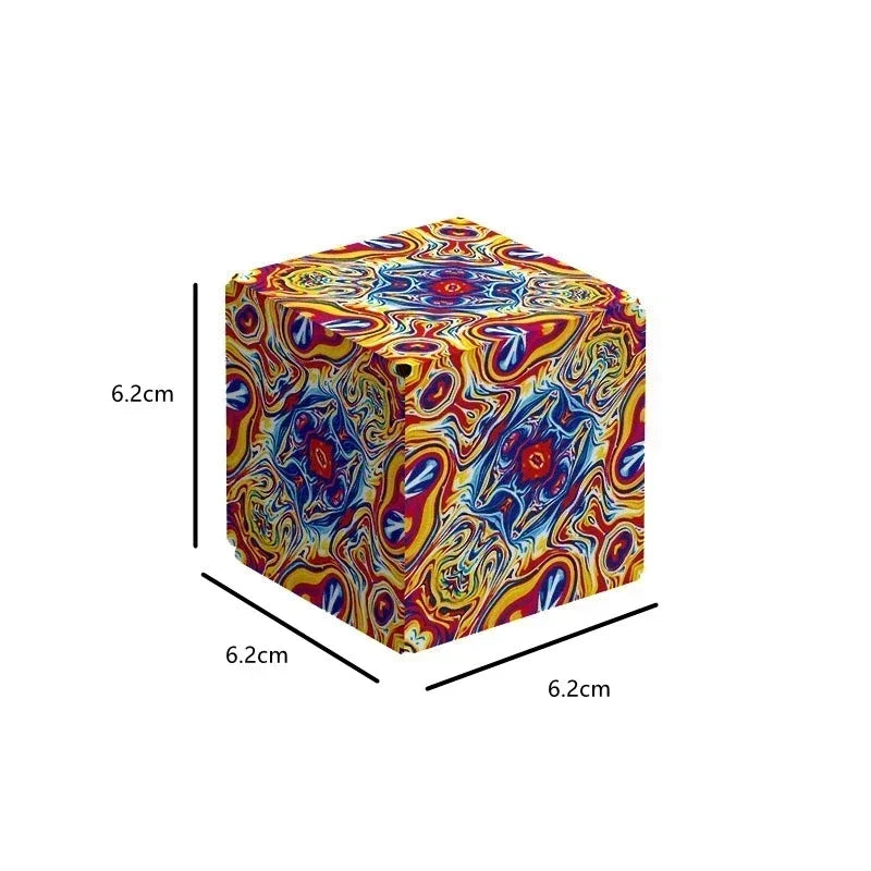 3D Dreamy Changeable Magnetic Magic Square Infinite Flippig Geometry Puzzle Game Antistress Fidget Toy Children Birthday Gift