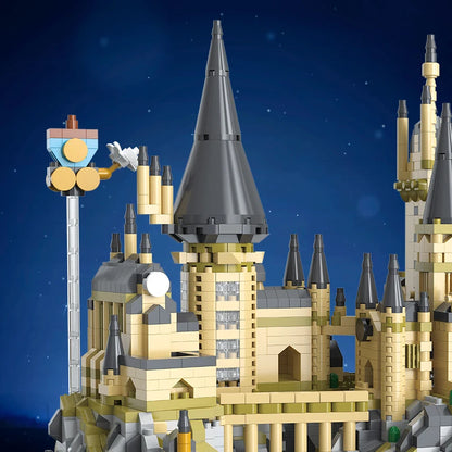 2700+pcs Wizardry Castle Micro Size Blocks Sets Gothic Building DIY Bricks Model for Kids Adults Christmas Gifts Room Ornaments
