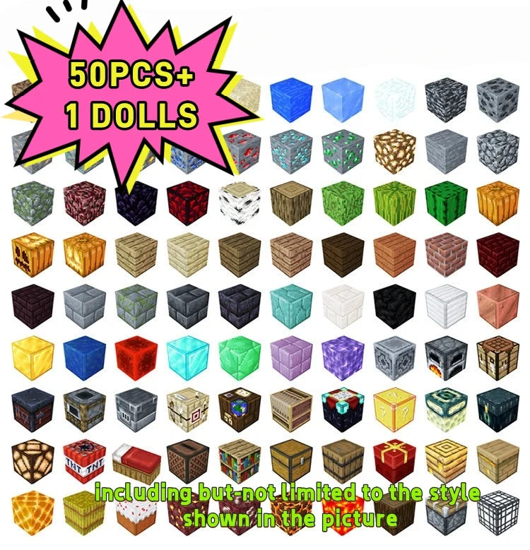 500pcs DIY Magnetics Building Blocks Mini World Magnetic World Kids DIY Model Building Blocks Puzzle Blocks For Children's TOYS