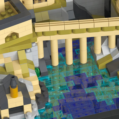 2700+pcs Wizardry Castle Micro Size Blocks Sets Gothic Building DIY Bricks Model for Kids Adults Christmas Gifts Room Ornaments