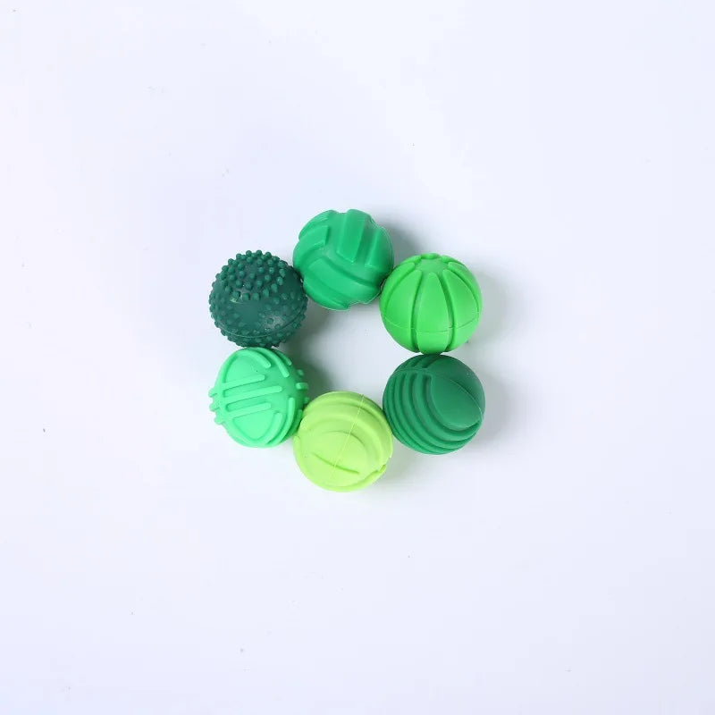 Sensory Toys Magnetic Sensory Balls Silicone Textured Stress Relief Toy Magnetic Elastic Silicone Balls