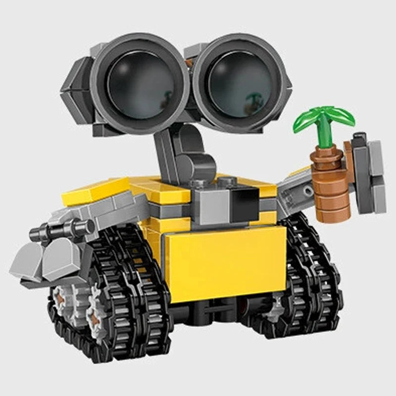 Hot  mini Wall-E Building Block Kit MOC Idea Technical Classic Movie Model Building Block Assembly Children's Toy Gift