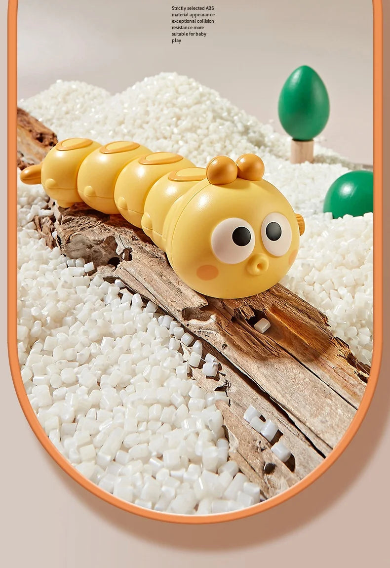 Funny Colorful Animals Worm Reptile Clockwork Crawling Toy Rocky Swing Wind up Toy