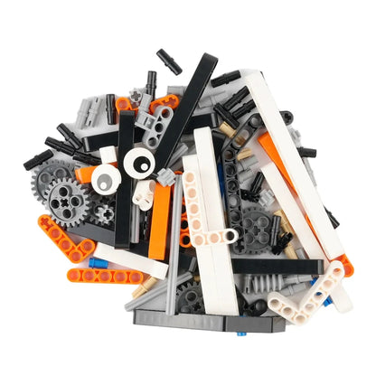 Walking Robot Building Block Set Hexapod Bionic Technology Power Motor Education DIY MOC Children's Building Block Toy Gift