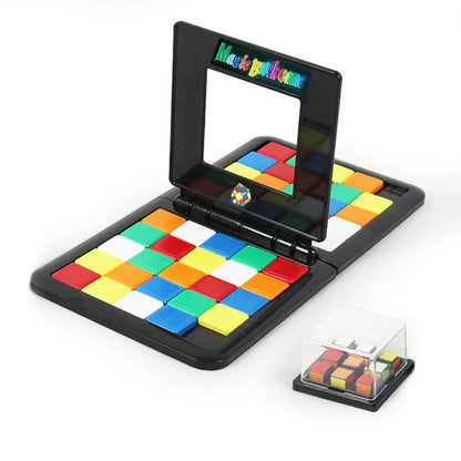 1 Set of parent-child color competition games, square tabletop puzzles, learning and educational toys, stress resistance, boys a