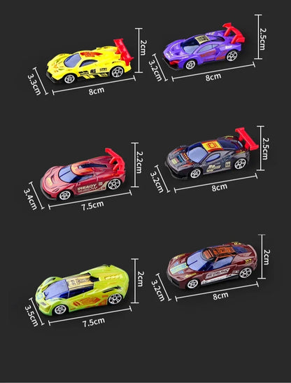 1:64 Magic Color Changing Racing Car Model Temperature Sensitive Inertia Pull Back Cars Toys Crash-Resistant Durable Boys Gift