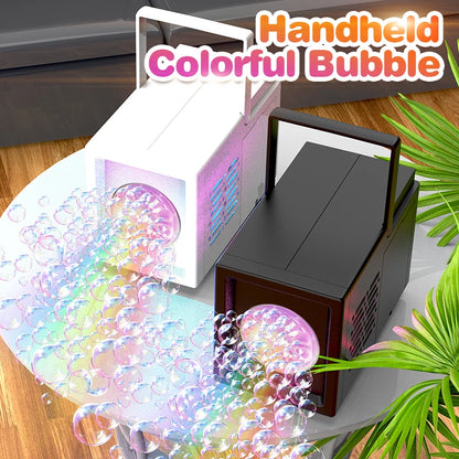 10 hole handheld bubble machine bubble gun Wedding Outdoor children's handheld outdoor toys without battery and bubble water