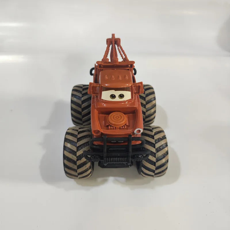 Cars Lightning McQueen Mater 4WD-4 Wheel Drive Racing Car Toys Inertial Off-road Vehicle Cars Kids Christmas Gifts