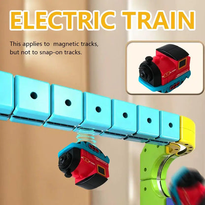 1pcs Magnetic Magical Track Car Toys Magnetic Children'S Puzzle Toy For Diy Track Rails Toys