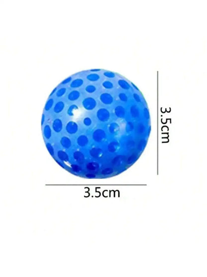 Sensory Stress Balls for Adults and Kids Fidget Squishy Toys 10-Pack,Sensory Toy for Kids with Autism,Stress Relief Ball 3.5cm