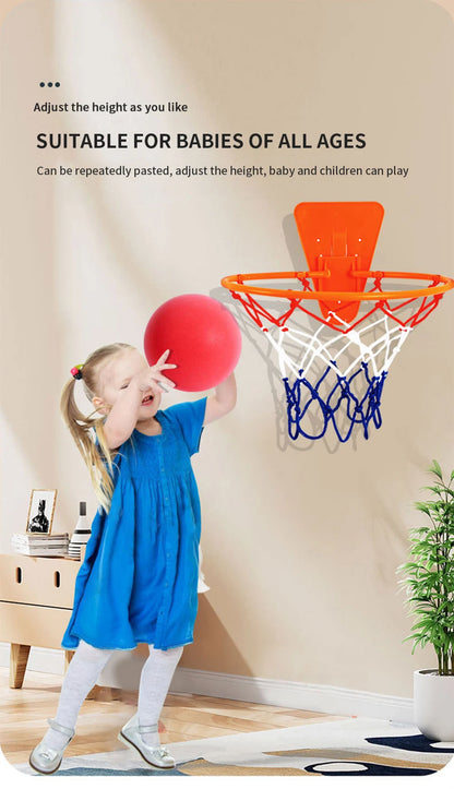 Diameter 24/22/18cm Silent High Density Foam Sports Ball Indoor Mute Basketball Soft Elastic Ball Children Sports Toy Games